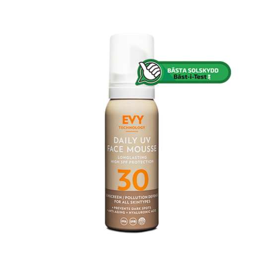 EVY Daily UV Face Mousse SPF 30 75 ml