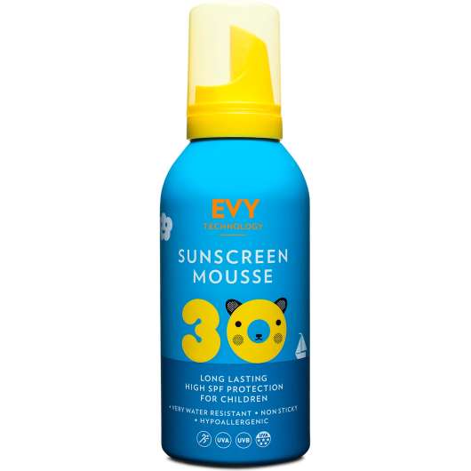 EVY Sunscreen Mousse SPF30 Kids 150 ml