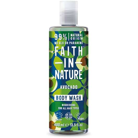 Faith in Nature Avocado Bodywash 400 ml