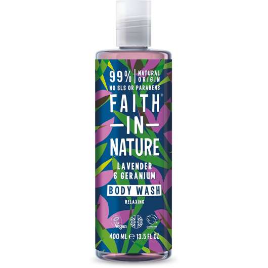 Faith in Nature Lavender & Geranium   Bodywash 400 ml
