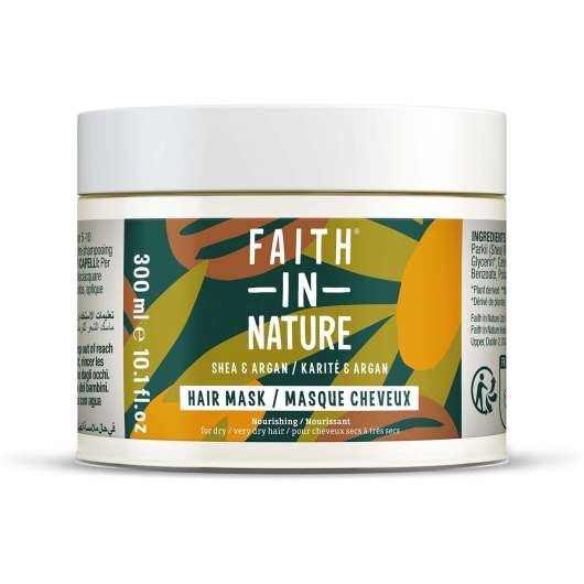 Faith in Nature Shea & Argan Nourishing Hair Mask 300 ml