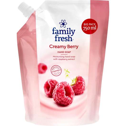 Family Fresh Creamy Berry Hand Soap Refill 750 ml
