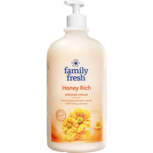 Family Fresh Honey Rich Moisturising Shower 1000 ml
