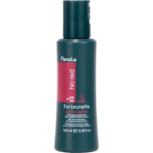 Fanola No Red Shampoo For Dark Chestnut Hair 100 ml