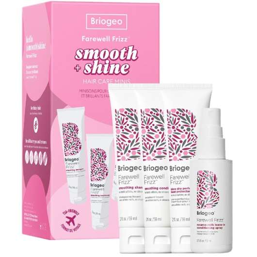 Farewell Frizz™ Smooth + Shine Hair Care Minis,  Briogeo Paket