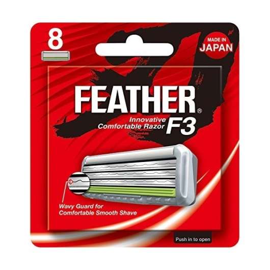 Feather F3 rakblad 8-p