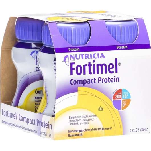 Fortimel Compact Protein Banan 4 x 125 ml