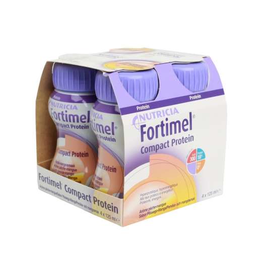 Fortimel Compact Protein Persika & Mango 4 x 125 ml