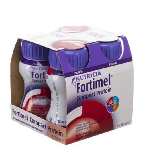 Fortimel Compact Protein Röda Bär 4 x 125 ml