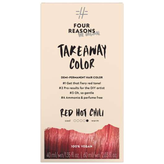 Four Reasons Take Away Color 7.66 Red Hot Chili