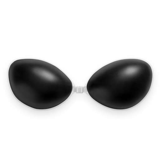 Freebra original silicon bra strapless bra a-kupa black a-kupa