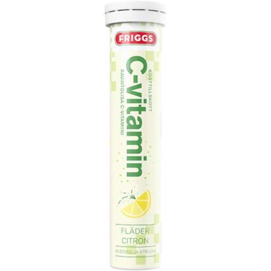 Friggs C-vitamin 20 brustabletter Fläder & Citron