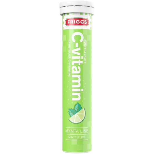Friggs C-vitamin 20 brustabletter Mynta & Lime
