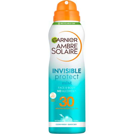 Garnier Ambre Solaire Invisible Protect Mist SPF30 200 ml