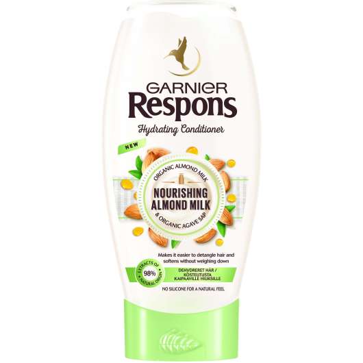 Garnier Respons Nourishing Almond Milk Balsam Torrt Hår 200 ml