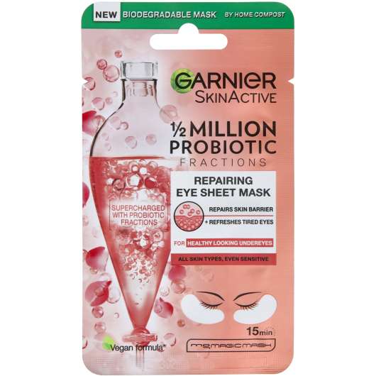 Garnier SkinActive 1/2 Million Probiotics Fractions Repairing Eye Mask