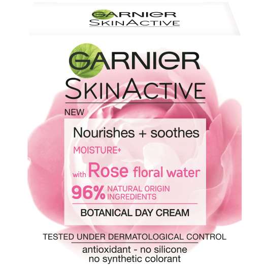 Garnier SkinActive Botanical Day Cream with Rose Floral Water 50 ml