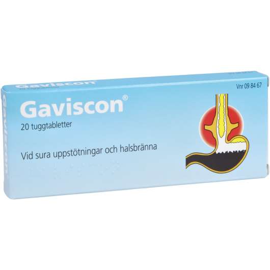 Gaviscon Tuggtablett 20 st