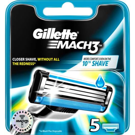 Gillette Mach3 blade 5 st