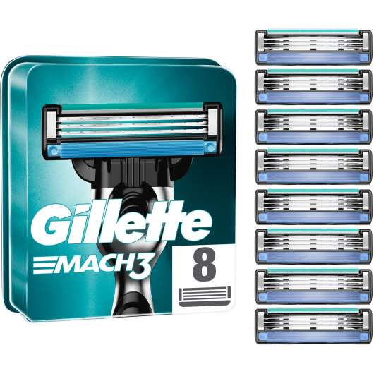 Gillette Mach3 Razor Blades 8-pack 8 st