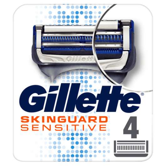 Gillette SkinGuard Sensitive Razor Blades 4-pack