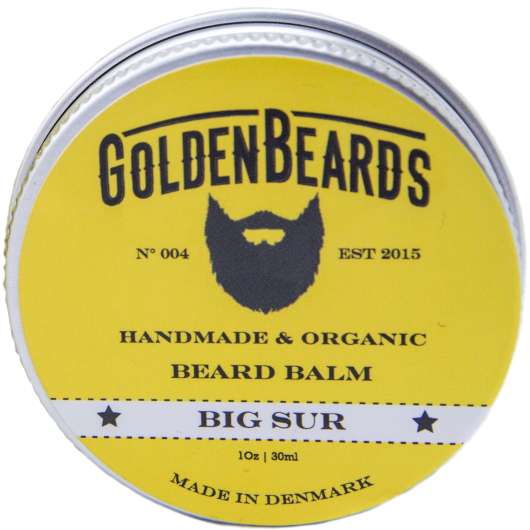 Golden Beards Big Sur Organic Beard Balm