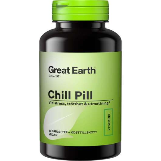 Great Earth Chill Pill 60 tab