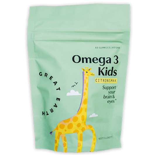 Great Earth Omega 3 Kids-refill  60 st