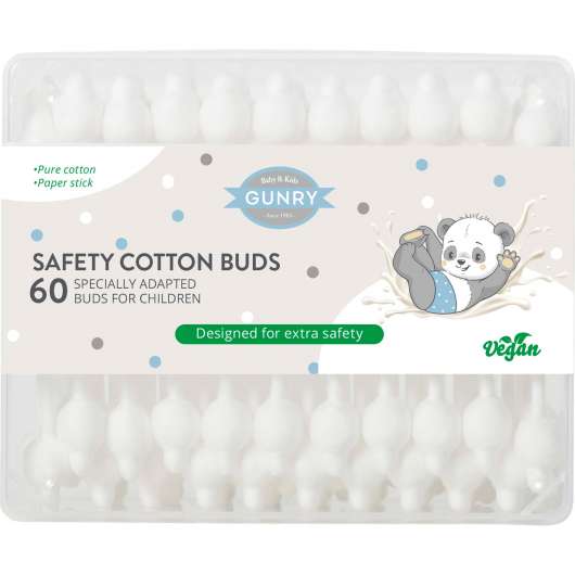 Gunry Baby Safety Cotton Buds 60 st