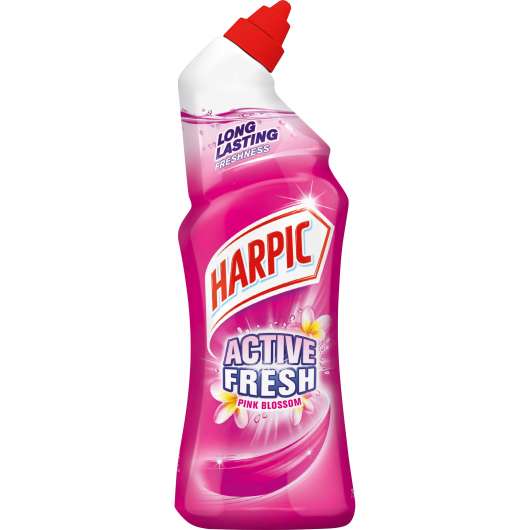 Harpic Active Fresh Pink Blossom Desinfecting Toilett Cleaner 750 ml