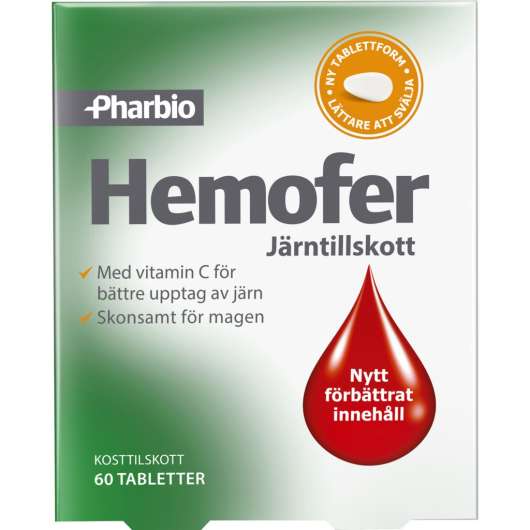Hemofer Järntillskott 60 tabletter