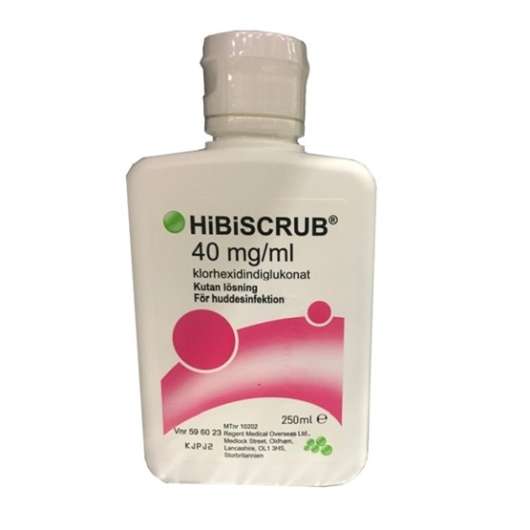 Hibiscrub, kutan lösning 40 mg/ml 250 ml