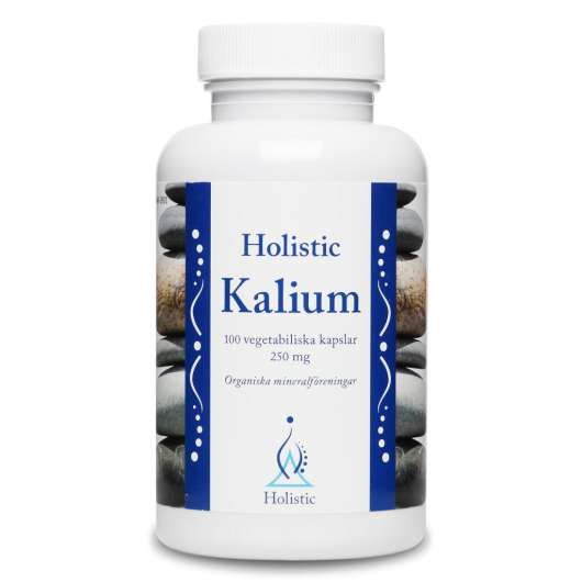 Holistic Kalium 250 mg 100 kapslar