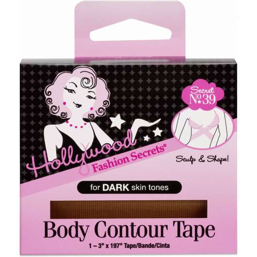 Hollywood Fashion Secrets Body Contour Tape Dark