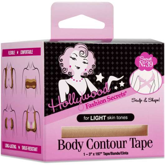 Hollywood Fashion Secrets Body Contour Tape Light