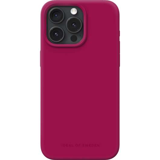 iDeal of Sweden iPhone 15 Pro Max Silicone Case Magenta