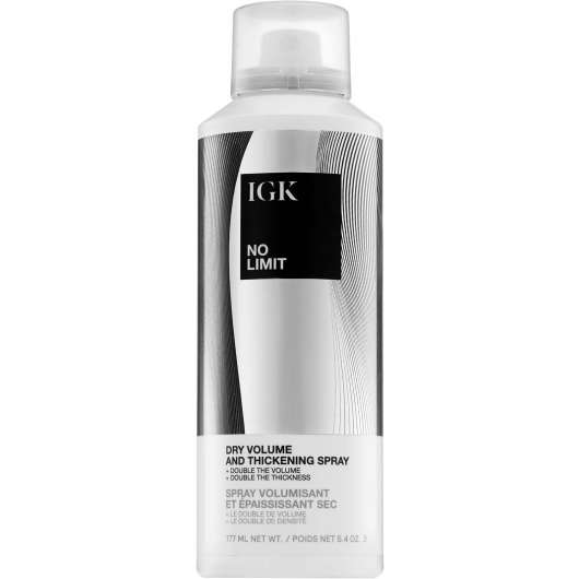 IGK No Limit Dry Volume & Thickening Finishing Spray 177 ml