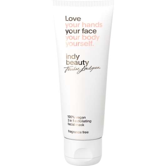 Indy Beauty 3 In 1 Exfoliating Facial Mask 75 ml