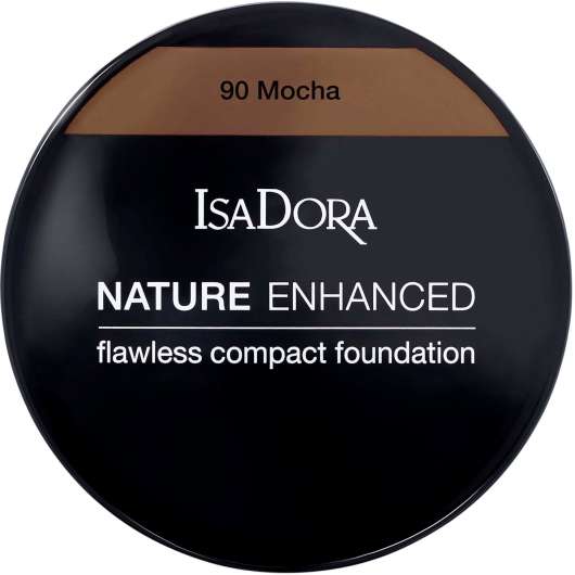 IsaDora Nature Enhanced Flawless Compact Foundation 90 Mocha