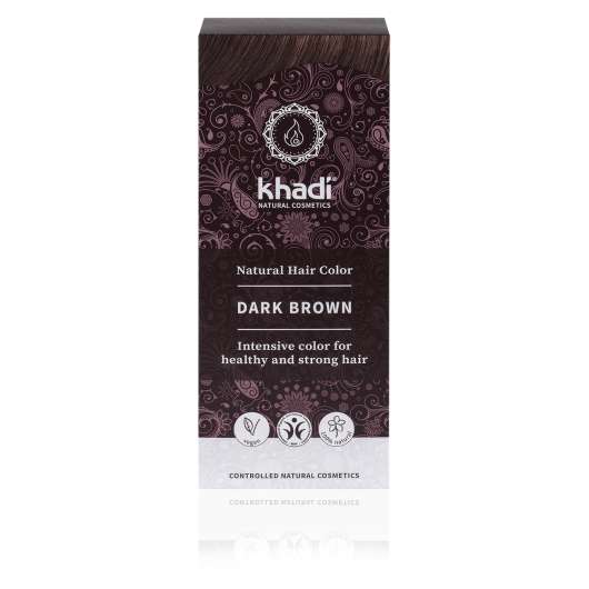 Khadi Herbal Hair Colour Dark Brown