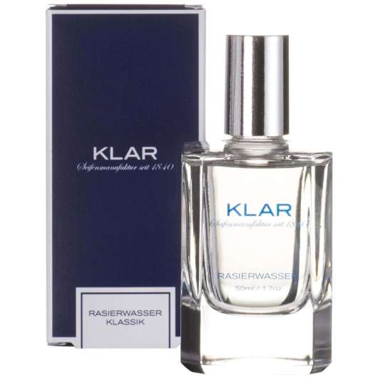 Klar Seifen Classic Aftershave - Rasierwasser Klassik 50 ml