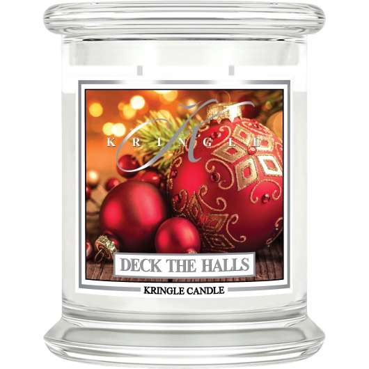 Kringle Candle Deck The Halls Scented Candle Medium 411 g