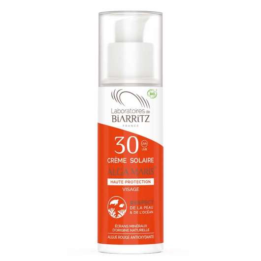 Laboratoires de Biarritz  Alga Maris Face Sunscreen SPF30 50 ml