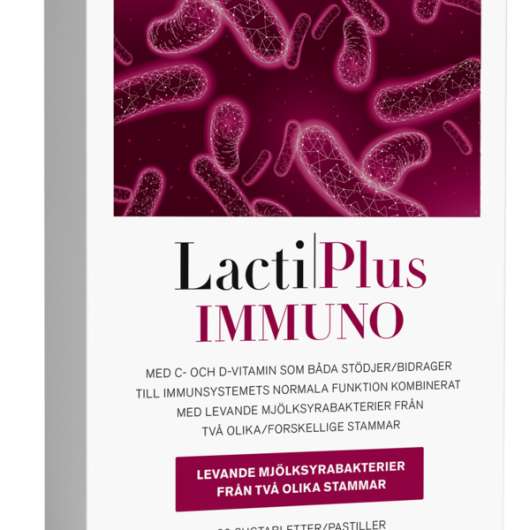 LactiPlus Lactiplus Immuno 30 sugtabletter