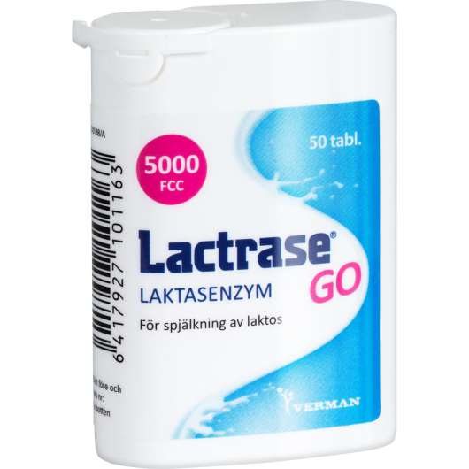 Lactrase GO Laktasenzym 50 tabletter