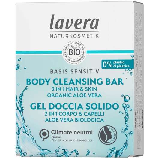 Lavera Basis Sensitiv  Body Cleansing Bar 2in1 50 g