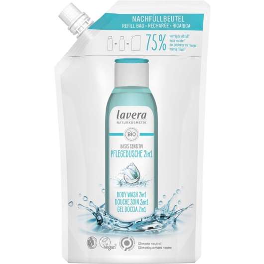 Lavera Basis Sensitiv  Body Wash 2in1 Refill 500 ml