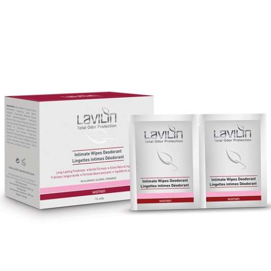Lavilin Intimate Deodorant Wipes 10 st