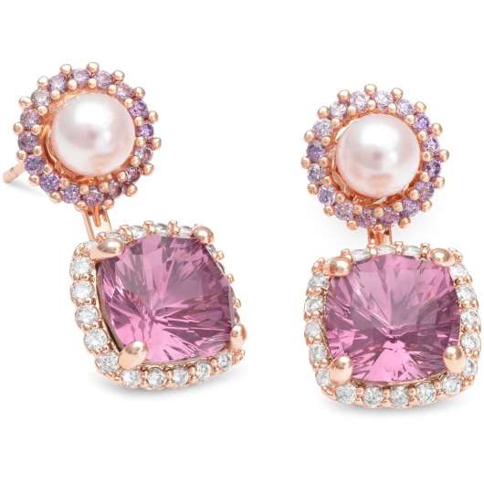 Lily and Rose Colette earrings Amethyst pink