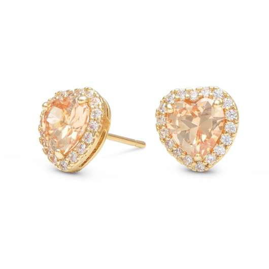 Lily and Rose Delphine stud earrings - Light champagne Light champagn